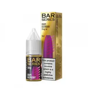 Fizzy White Grape Nic Salt E-Liquid by Bar Series Gold Edition 10ml